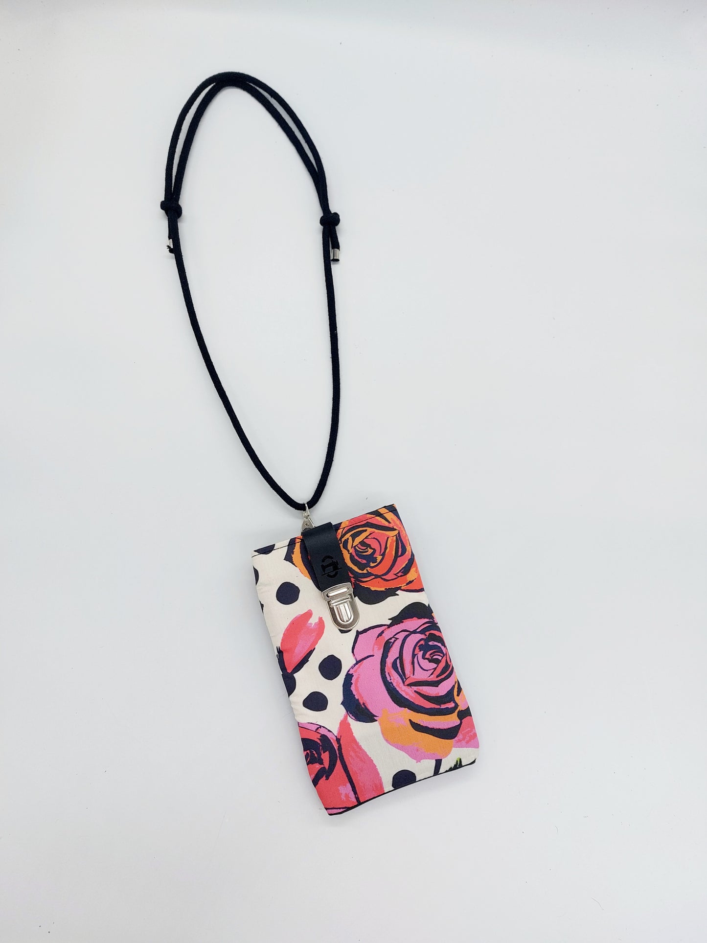 PHONE BAG  pois flowers